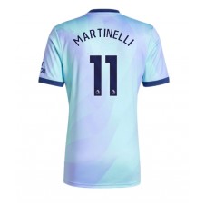 Arsenal Gabriel Martinelli #11 Tredjedrakt 2024-25 Kortermet